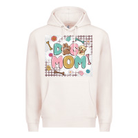 Pale Pink dog mom Premium Hoodie - MaliasSmallBusiness
