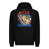 Black reel cool dad Premium Hoodie - MaliasSmallBusiness