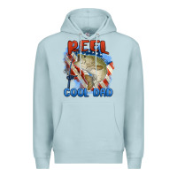 Blue Mist reel cool dad Premium Hoodie - MaliasSmallBusiness