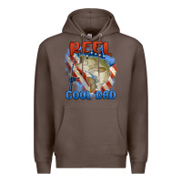Coffee reel cool dad Premium Hoodie - MaliasSmallBusiness