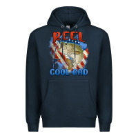 Navy reel cool dad Premium Hoodie - MaliasSmallBusiness