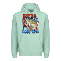 Seafoam reel cool dad Premium Hoodie - MaliasSmallBusiness