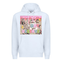 White have the day you deserve Premium Hoodie - MaliasSmallBusiness