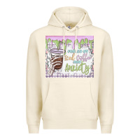 Tofu fueled by iced coffee and anxiety Premium Hoodie - MaliasSmallBusiness
