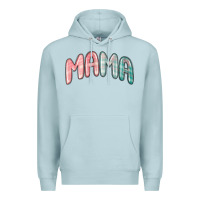 Blue Mist mama christmas plaid Premium Hoodie - MaliasSmallBusiness