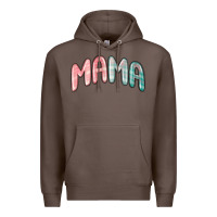 Coffee mama christmas plaid Premium Hoodie - MaliasSmallBusiness