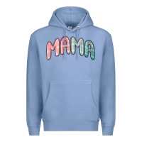 Colony Blue mama christmas plaid Premium Hoodie - MaliasSmallBusiness