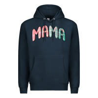 Navy mama christmas plaid Premium Hoodie - MaliasSmallBusiness