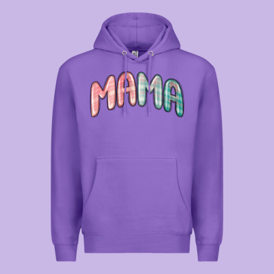 Premium Hoodie mama christmas plaid