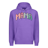 Purple mama christmas plaid Premium Hoodie - MaliasSmallBusiness