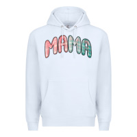 White mama christmas plaid Premium Hoodie - MaliasSmallBusiness