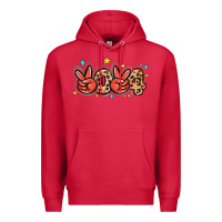 Cardinal 2024 stars and leopard Premium Hoodie - MaliasSmallBusiness
