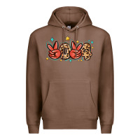 Chestnut 2024 stars and leopard Premium Hoodie - MaliasSmallBusiness