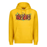 Lemon 2024 stars and leopard Premium Hoodie - MaliasSmallBusiness