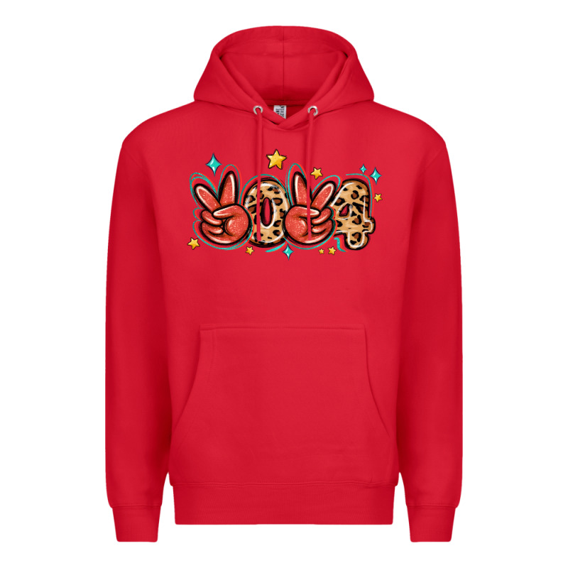 2024 Stars And Leopard Premium Hoodie by MaliasSmallBusiness | Teevron