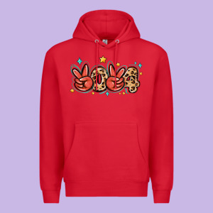 2024 Stars And Leopard Premium Hoodie Designed By Maliassmallbusiness