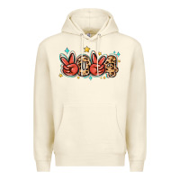 Sandshell 2024 stars and leopard Premium Hoodie - MaliasSmallBusiness