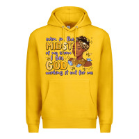 Lemon even in the midst of my storm i see god working it Premium Hoodie - MaliasSmallBusiness