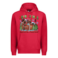 Cardinal barn lights and silent nights Premium Hoodie - MaliasSmallBusiness