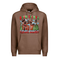 Chestnut barn lights and silent nights Premium Hoodie - MaliasSmallBusiness