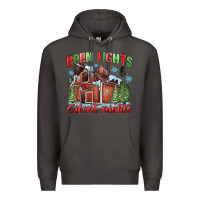 Smoke barn lights and silent nights Premium Hoodie - MaliasSmallBusiness