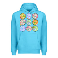 Ocean Blue disco balls Premium Hoodie - MaliasSmallBusiness