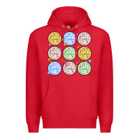 Red disco balls Premium Hoodie - MaliasSmallBusiness