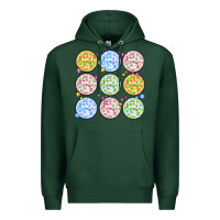 Sports Green disco balls Premium Hoodie - MaliasSmallBusiness