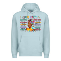 Blue Mist you are beautiful victorious enough strong Premium Hoodie - MaliasSmallBusiness
