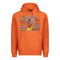 Carrot you are beautiful victorious enough strong Premium Hoodie - MaliasSmallBusiness