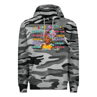 Slate Camo you are beautiful victorious enough strong Premium Hoodie - MaliasSmallBusiness