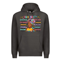 Smoke you are beautiful victorious enough strong Premium Hoodie - MaliasSmallBusiness