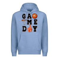 Colony Blue basketball game day Premium Hoodie - MaliasSmallBusiness