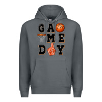 Rock basketball game day Premium Hoodie - MaliasSmallBusiness