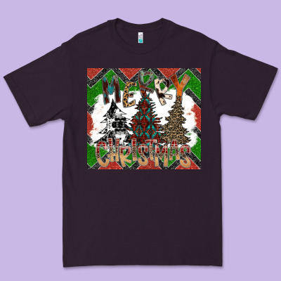 Merry Christmas Premium Tee Designed By Cowhidedigitalart