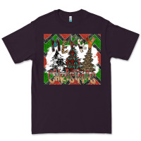 Plum merry Christmas Premium Tee - CowhideDigitalArt