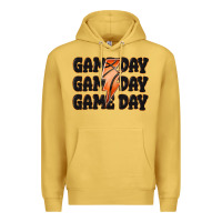 Antique Gold game day game day game day basketball Premium Hoodie - MaliasSmallBusiness