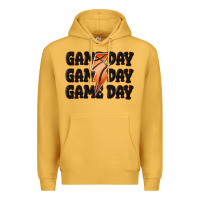 Mustard game day game day game day basketball Premium Hoodie - MaliasSmallBusiness