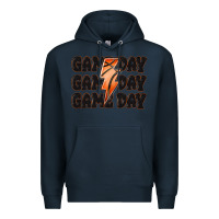 Navy game day game day game day basketball Premium Hoodie - MaliasSmallBusiness