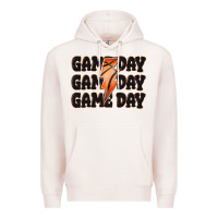 Pale Pink game day game day game day basketball Premium Hoodie - MaliasSmallBusiness