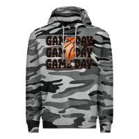 Slate Camo game day game day game day basketball Premium Hoodie - MaliasSmallBusiness