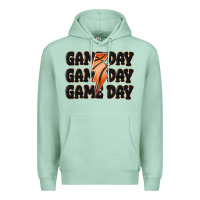 Seafoam game day game day game day basketball Premium Hoodie - MaliasSmallBusiness
