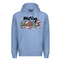 Colony Blue merry nurse Premium Hoodie - MaliasSmallBusiness