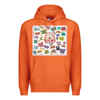 Carrot teacher daily affirmations Premium Hoodie - MaliasSmallBusiness