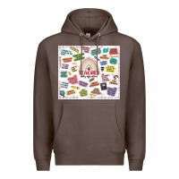 Coffee teacher daily affirmations Premium Hoodie - MaliasSmallBusiness