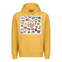 Mustard teacher daily affirmations Premium Hoodie - MaliasSmallBusiness