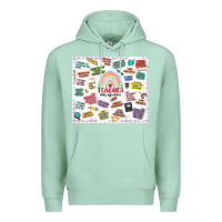 Seafoam teacher daily affirmations Premium Hoodie - MaliasSmallBusiness