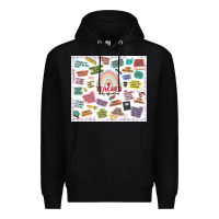 Black teacher daily affirmations Premium Hoodie - MaliasSmallBusiness