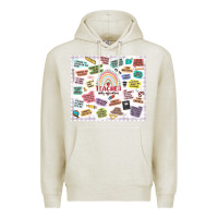Oatmeal Heather teacher daily affirmations Premium Hoodie - MaliasSmallBusiness