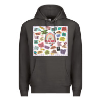 Smoke teacher daily affirmations Premium Hoodie - MaliasSmallBusiness